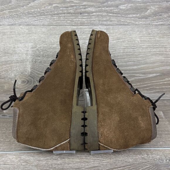 Dunham Tyroleans Men’s Sz 6.5M Brown Suede Vtg Vibram Mountaineering Hiking Boot - Picture 10 of 12
